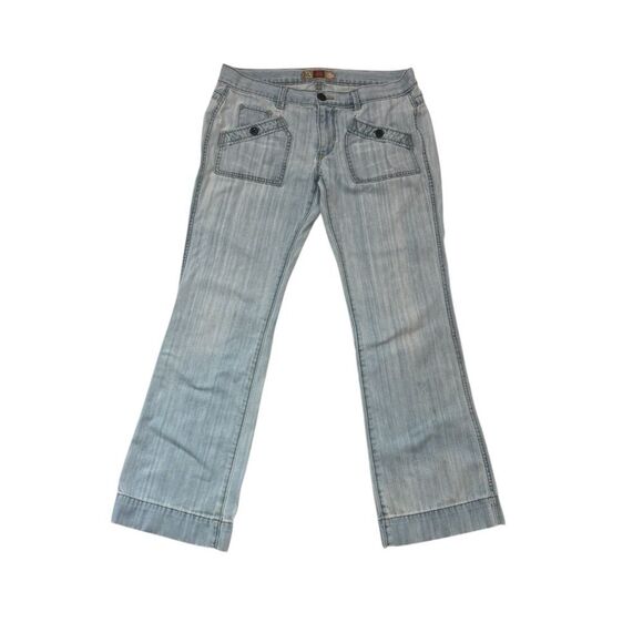 Old Navy Ultra Low Y2K Light Blue Jeans - Picture 1 of 2